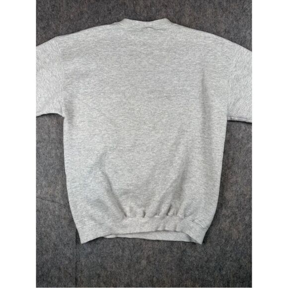 Sesame Street Sweatshirt Women's Medium Grey Elmo Long Sleeve Crew Neck Pullover - Picture 2 of 9